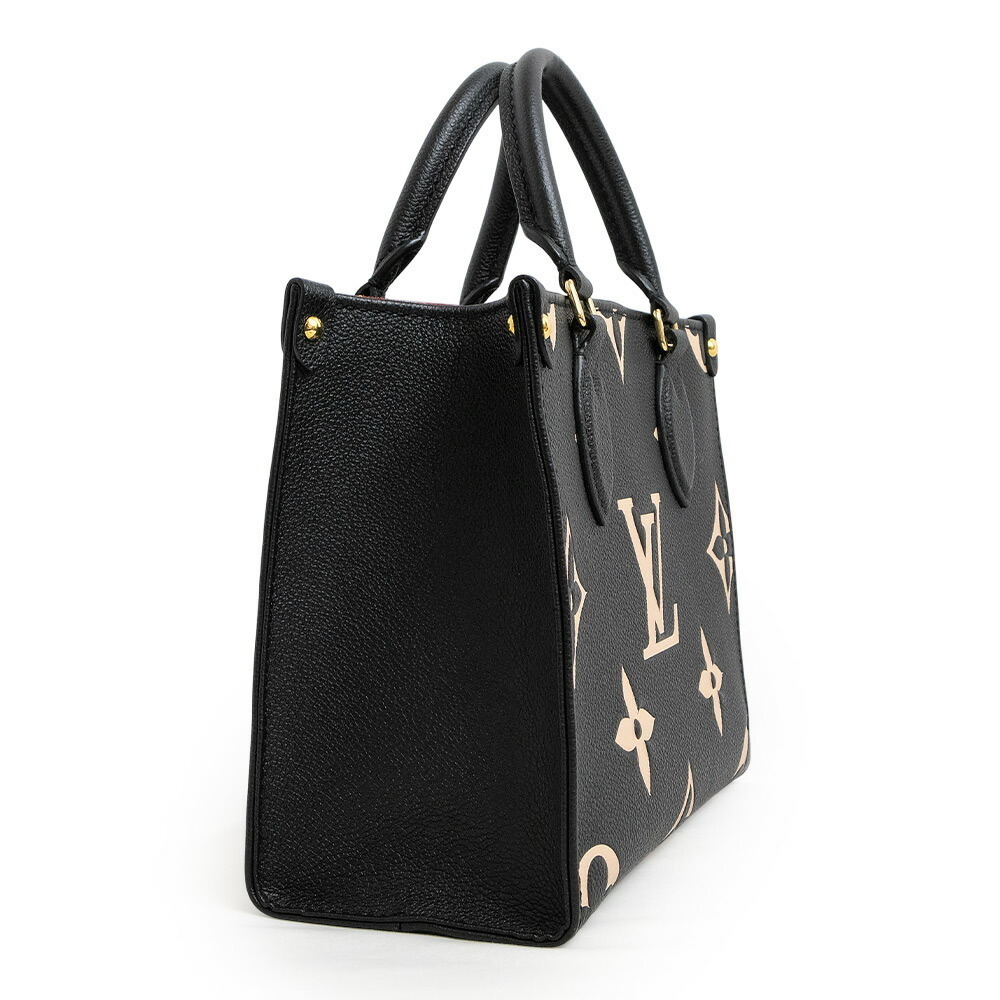 Louis Vuitton Go Shoulder Black the Crossbody PM Leather On Empreinte - Picture 4 of 10